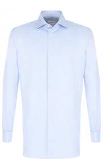 Хлопковая сорочка с воротником акула Brioni