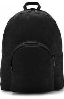 Однотонный рюкзак с внешним карманом на молнии Alexander McQueen