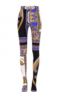 Леггинсы с ярким принтом Versace