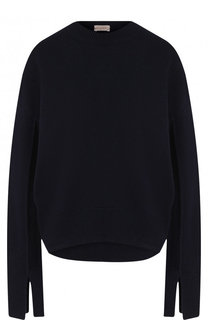 Однотонный пуловер из смеси шерсти и кашемира MRZ