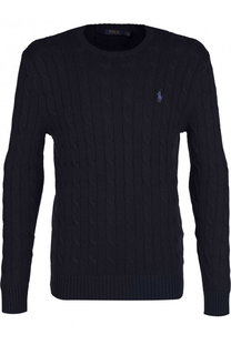 Однотонный свитер фактурной вязки Polo Ralph Lauren