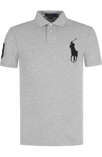 Хлопковое поло с короткими рукавами Polo Ralph Lauren