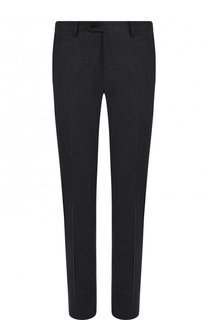 Шерстяные брюки прямого кроя Brioni