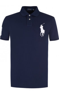 Хлопковое поло с короткими рукавами Polo Ralph Lauren