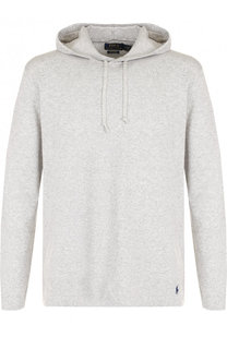Хлопковое худи свободного кроя Polo Ralph Lauren