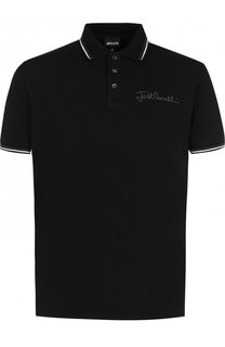 Хлопковое поло с короткими рукавами Just Cavalli