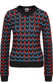 Вязаный пуловер с круглым вырезом M Missoni