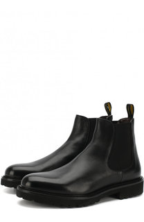 Однотонные кожаные челси Doucals