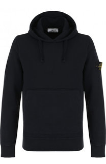 Однотонное хлопковое худи Stone Island