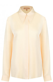 Однотонная блуза прямого кроя Michael Kors Collection