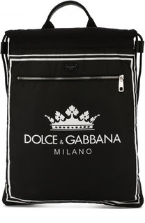 Рюкзак на кулиске с принтом Dolce & Gabbana