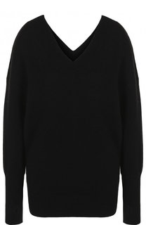 Однотонный кашемировый пуловер с V-образным вырезом Tom Ford