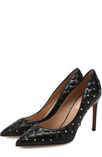 Кожаные туфли Valentino Garavani Rockstud Spike Valentino