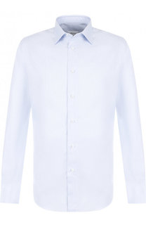 Хлопковая сорочка с воротником кент Brioni