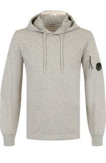 Однотонное хлопковое худи C.P. Company
