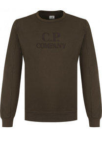 Однотонный хлопковый свитшот C.P. Company