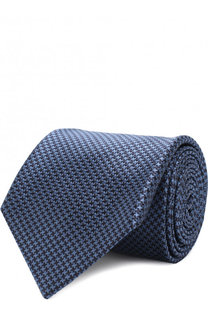 Шелковый галстук с узором Brioni