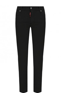 Однотонные укороченные джинсы прямого кроя Dsquared2