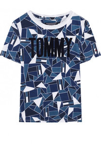 Хлопковые джоггеры с принтом Tommy Hilfiger