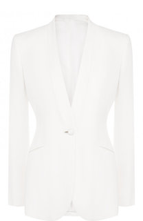 Однотонный приталенный жакет Kiton