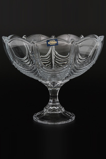 Конфетница на ножке 22 см Crystalite Bohemia