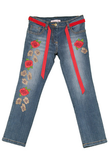 JEANS W/BELT BABY BLUMARINE