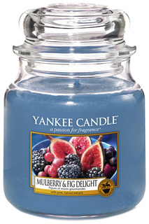 Свеча средняя Инжир и ежевика YANKEE CANDLE