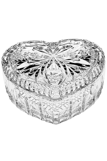 Доза "Сердце", 13 см CRYSTAL BOHEMIA