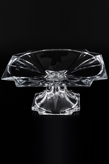 Фруктовница на ножке 33 см Crystalite Bohemia