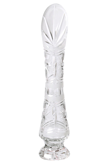 Ваза на ножке 28 см Bohemia