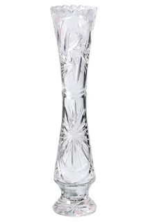 Ваза на ножке 28 см Bohemia