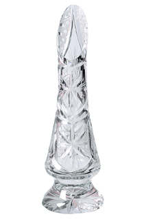 Ваза на ножке 32 см Bohemia