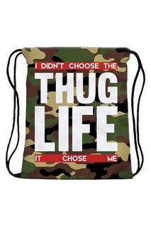 Сумка-мешок "Thug Life" HOMSU