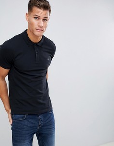 Поло с логотипом Jack and Jones - Черный