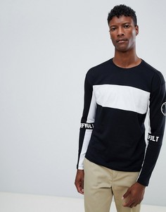 Лонгслив в широкую полоску Jack & Jones Core - Черный