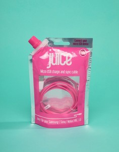 Розовый кабель Micro USB 1,5 м Juice - Розовый