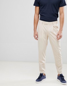 Светло-бежевые брюки-сигареты ASOS DESIGN - Светло-бежевый