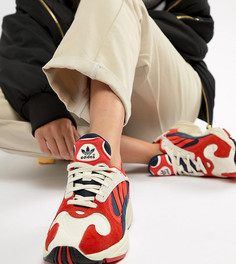 Красные кроссовки adidas Originals Yung-1 - Красный