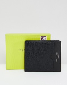 Бумажник из зернистой кожи Ted Baker Looeze - Черный