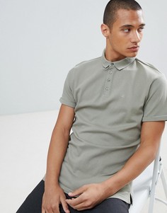 Поло с логотипом Clean Cut - Зеленый