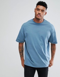 Синяя oversize-футболка ASOS DESIGN - Синий