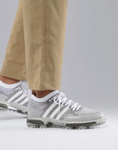 Белые кроссовки adidas Golf Tour 360 Knit Boost Whiteout Edition AC8527 - Белый