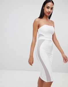 Бандажное платье-бандо Missguided - Белый