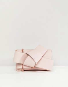 Клатч с большим узлом Ted Baker - Розовый