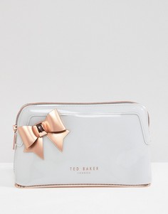 Косметичка с бантиком Ted Baker - Серый