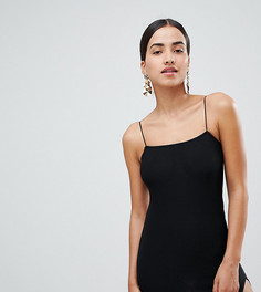 Облегающее платье мини с разрезом до бедра Boohoo - Черный