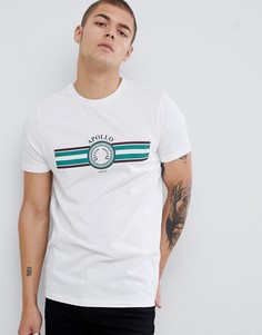 Футболка с принтом на груди ASOS DESIGN - Белый