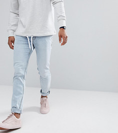 Светло-серые джинсы скинни Cheap Monday - Синий