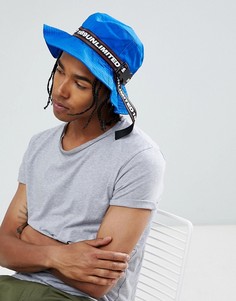 Синяя панама с отделкой кантом ASOS DESIGN - Синий
