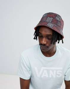 Двусторонняя панама с винтажным принтом ASOS DESIGN - Мульти